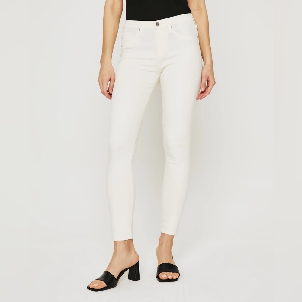 NWT AG Adriano Goldschmied Farrah Ankle Seamless Jeans, Size 22